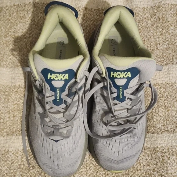 Hoka White Running Shoes - Picture 8 of 12